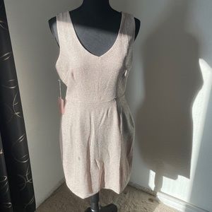 Forever 21 gold mini dress